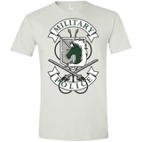 T-Shirts White / X-Small AoT Military Police Men's Semi-Fitted Softstyle