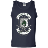 T-Shirts Navy / S AoT Military Police Men's Tank Top