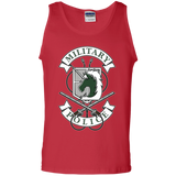 T-Shirts Red / S AoT Military Police Men's Tank Top