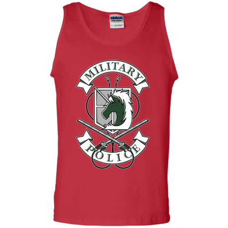 T-Shirts Red / S AoT Military Police Men's Tank Top