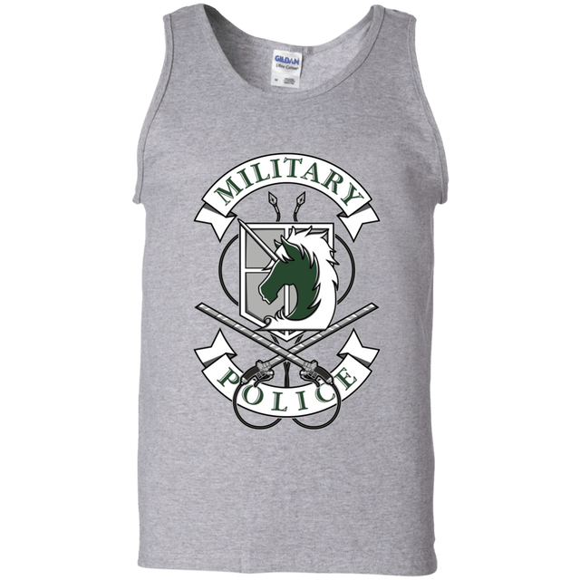 T-Shirts Sport Grey / S AoT Military Police Men's Tank Top