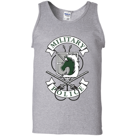 T-Shirts Sport Grey / S AoT Military Police Men's Tank Top