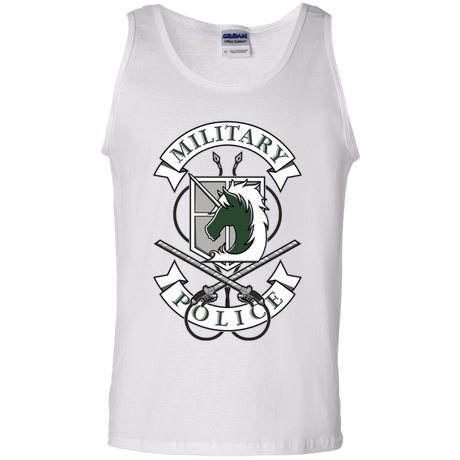 T-Shirts White / S AoT Military Police Men's Tank Top