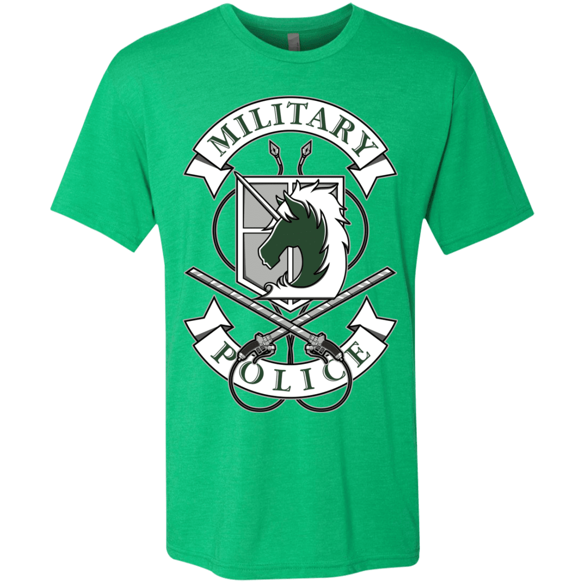 T-Shirts Envy / S AoT Military Police Men's Triblend T-Shirt