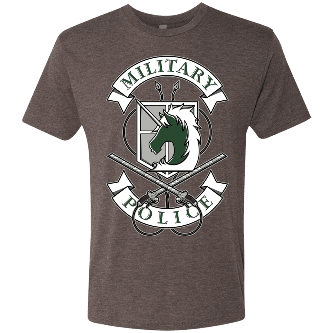 T-Shirts Macchiato / S AoT Military Police Men's Triblend T-Shirt