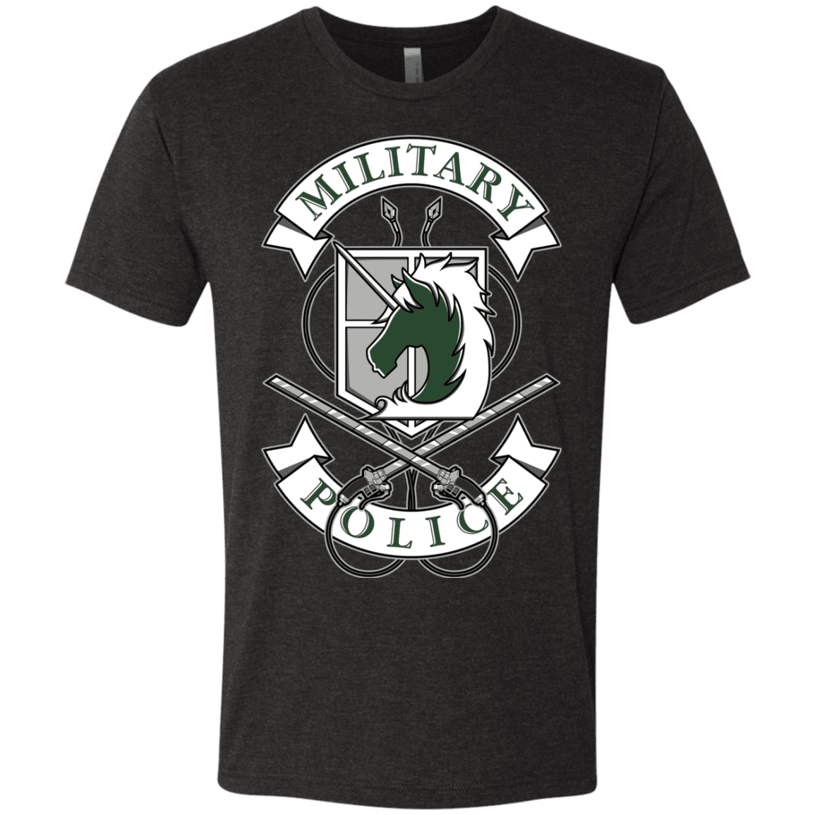 T-Shirts Vintage Black / S AoT Military Police Men's Triblend T-Shirt