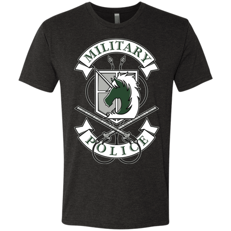 T-Shirts Vintage Black / S AoT Military Police Men's Triblend T-Shirt