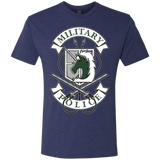 T-Shirts Vintage Navy / S AoT Military Police Men's Triblend T-Shirt