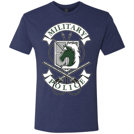 T-Shirts Vintage Navy / S AoT Military Police Men's Triblend T-Shirt