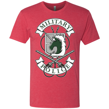 T-Shirts Vintage Red / S AoT Military Police Men's Triblend T-Shirt