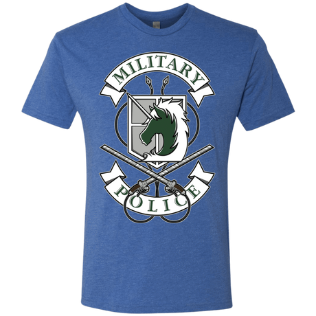 T-Shirts Vintage Royal / S AoT Military Police Men's Triblend T-Shirt