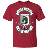 T-Shirts Cardinal / S AoT Military Police T-Shirt