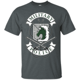 T-Shirts Dark Heather / S AoT Military Police T-Shirt