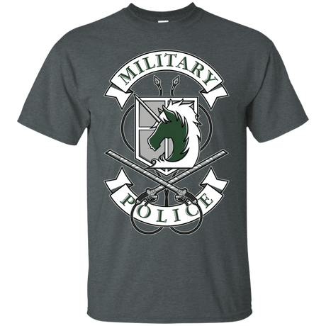 T-Shirts Dark Heather / S AoT Military Police T-Shirt