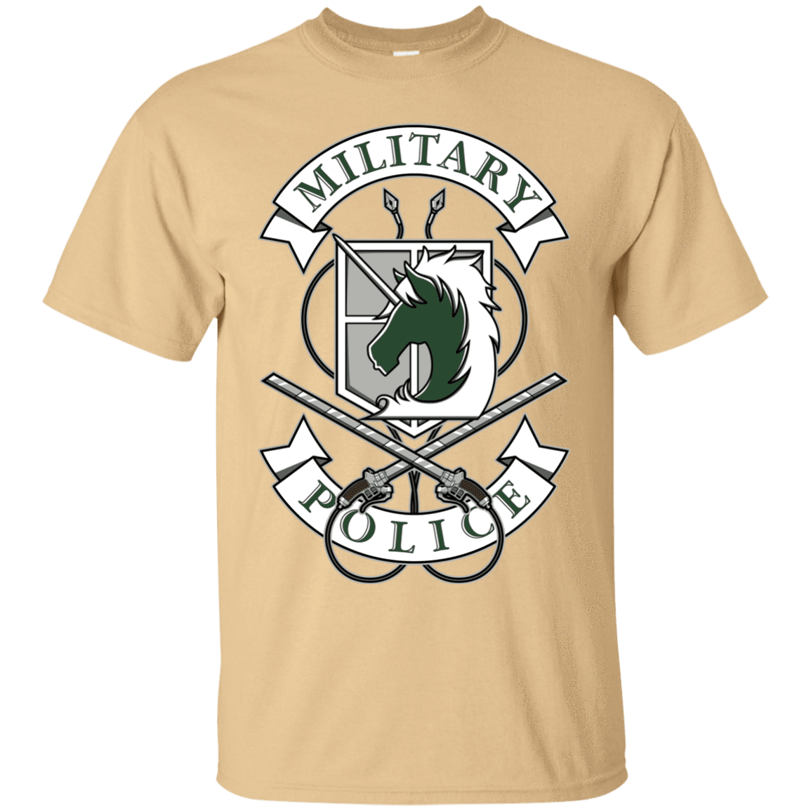 T-Shirts Vegas Gold / S AoT Military Police T-Shirt