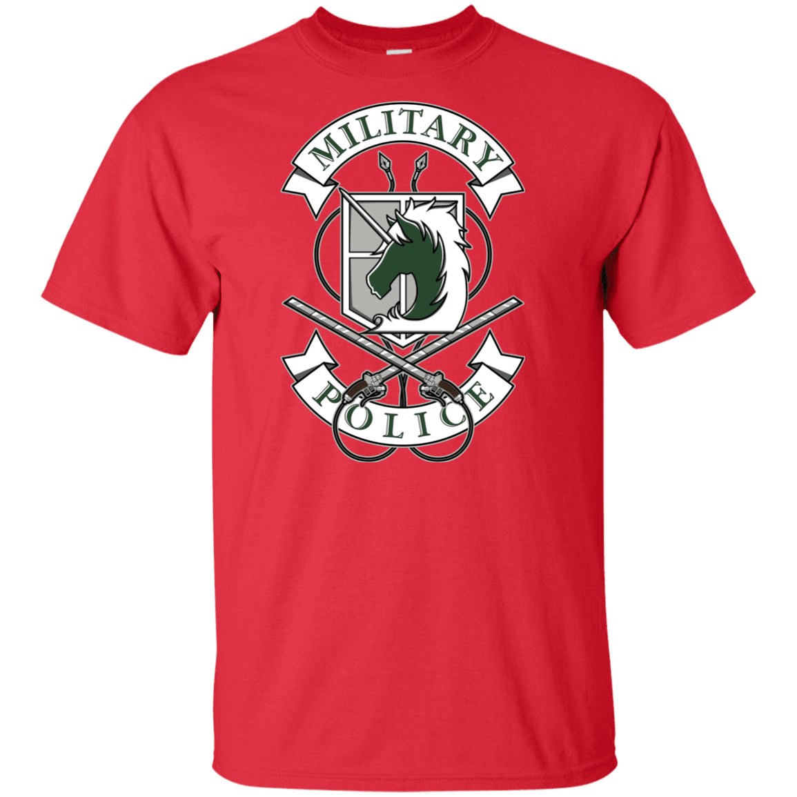 T-Shirts Red / XLT AoT Military Police Tall T-Shirt
