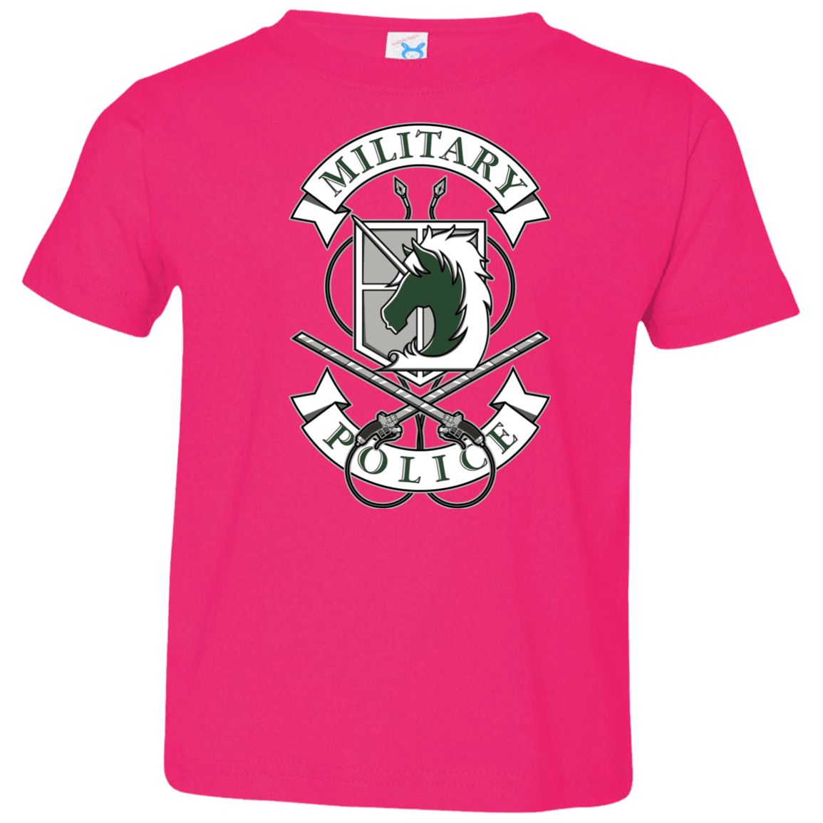 T-Shirts Hot Pink / 2T AoT Military Police Toddler Premium T-Shirt
