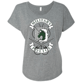 T-Shirts Premium Heather / X-Small AoT Military Police Triblend Dolman Sleeve