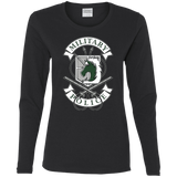 T-Shirts Black / S AoT Military Police Women's Long Sleeve T-Shirt