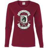 T-Shirts Cardinal / S AoT Military Police Women's Long Sleeve T-Shirt