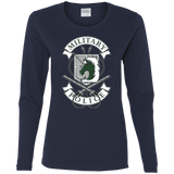 T-Shirts Navy / S AoT Military Police Women's Long Sleeve T-Shirt