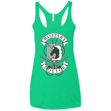 T-Shirts Envy / X-Small AoT Military Police Women's Triblend Racerback Tank