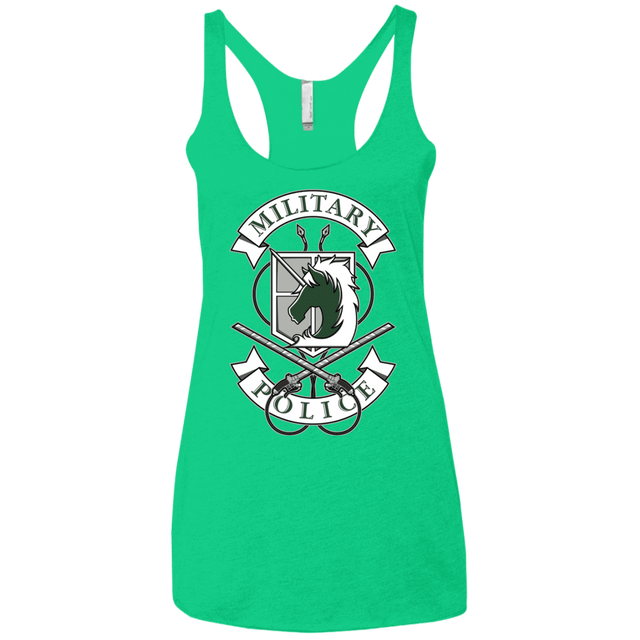T-Shirts Envy / X-Small AoT Military Police Women's Triblend Racerback Tank