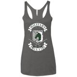 T-Shirts Premium Heather / X-Small AoT Military Police Women's Triblend Racerback Tank