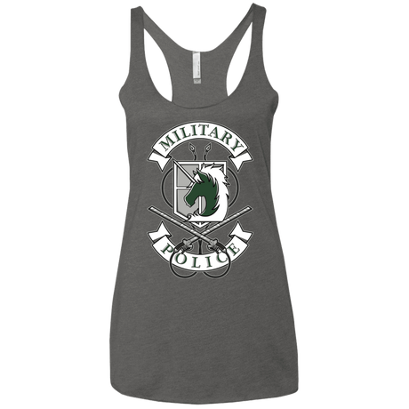 T-Shirts Premium Heather / X-Small AoT Military Police Women's Triblend Racerback Tank