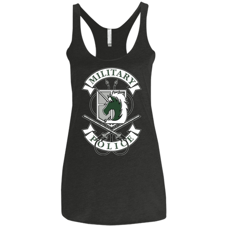 T-Shirts Vintage Black / X-Small AoT Military Police Women's Triblend Racerback Tank