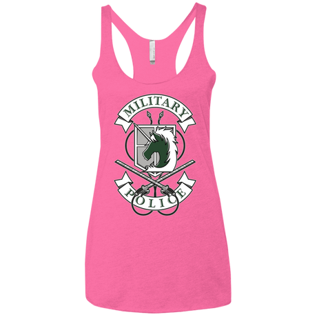T-Shirts Vintage Pink / X-Small AoT Military Police Women's Triblend Racerback Tank