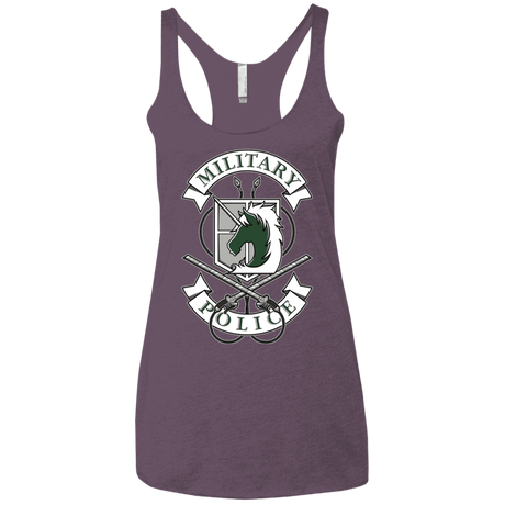 T-Shirts Vintage Purple / X-Small AoT Military Police Women's Triblend Racerback Tank