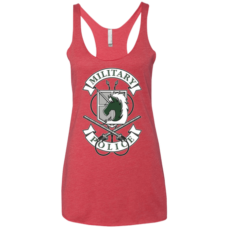 T-Shirts Vintage Red / X-Small AoT Military Police Women's Triblend Racerback Tank