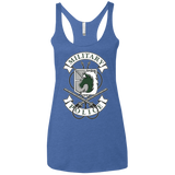 T-Shirts Vintage Royal / X-Small AoT Military Police Women's Triblend Racerback Tank