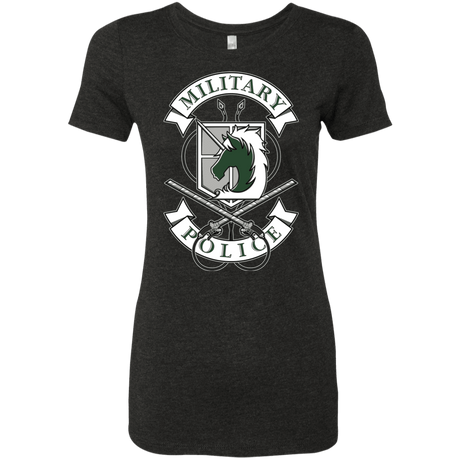 T-Shirts Vintage Black / S AoT Military Police Women's Triblend T-Shirt