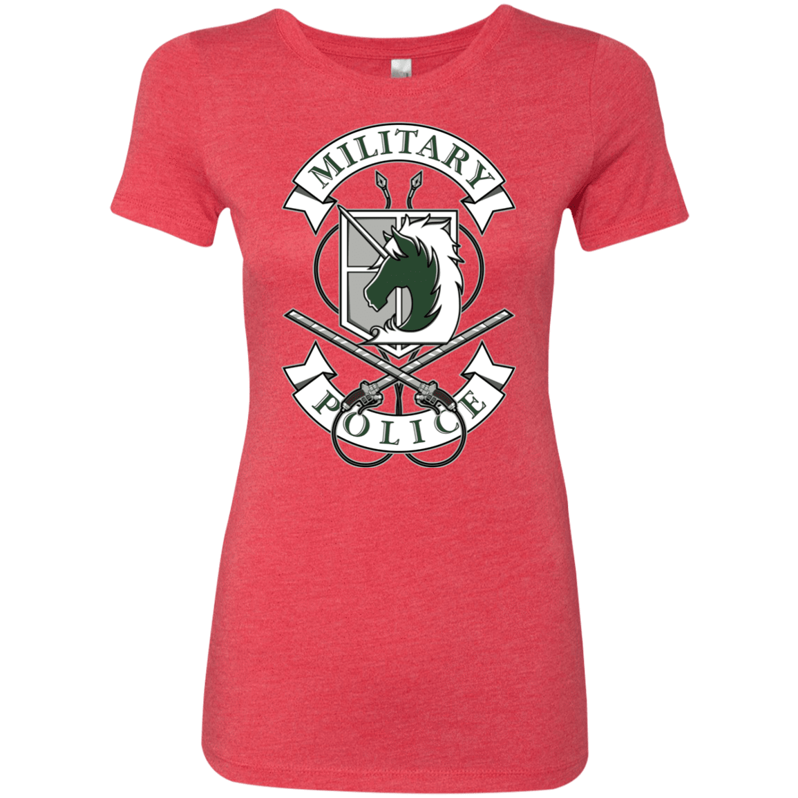 T-Shirts Vintage Red / S AoT Military Police Women's Triblend T-Shirt