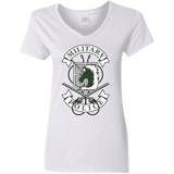 T-Shirts White / S AoT Military Police Women's V-Neck T-Shirt