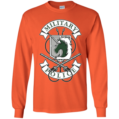 T-Shirts Orange / YS AoT Military Police Youth Long Sleeve T-Shirt