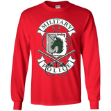 T-Shirts Red / YS AoT Military Police Youth Long Sleeve T-Shirt