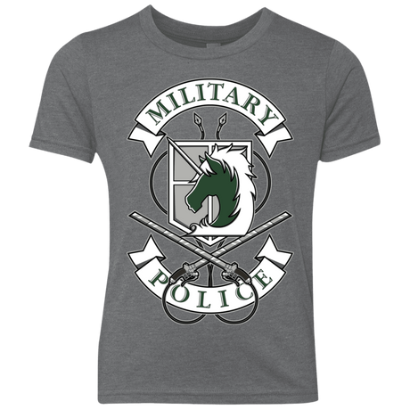 T-Shirts Premium Heather / YXS AoT Military Police Youth Triblend T-Shirt