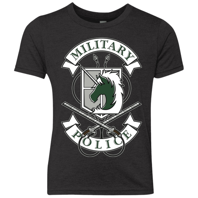 T-Shirts Vintage Black / YXS AoT Military Police Youth Triblend T-Shirt