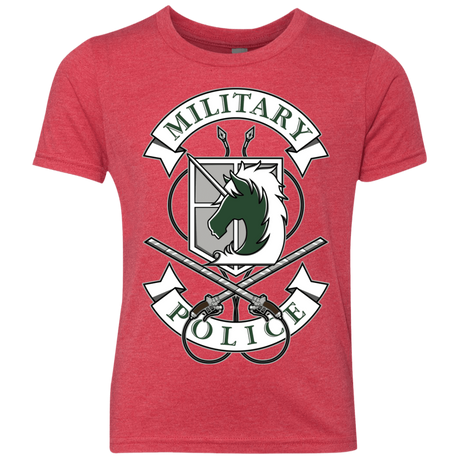 T-Shirts Vintage Red / YXS AoT Military Police Youth Triblend T-Shirt