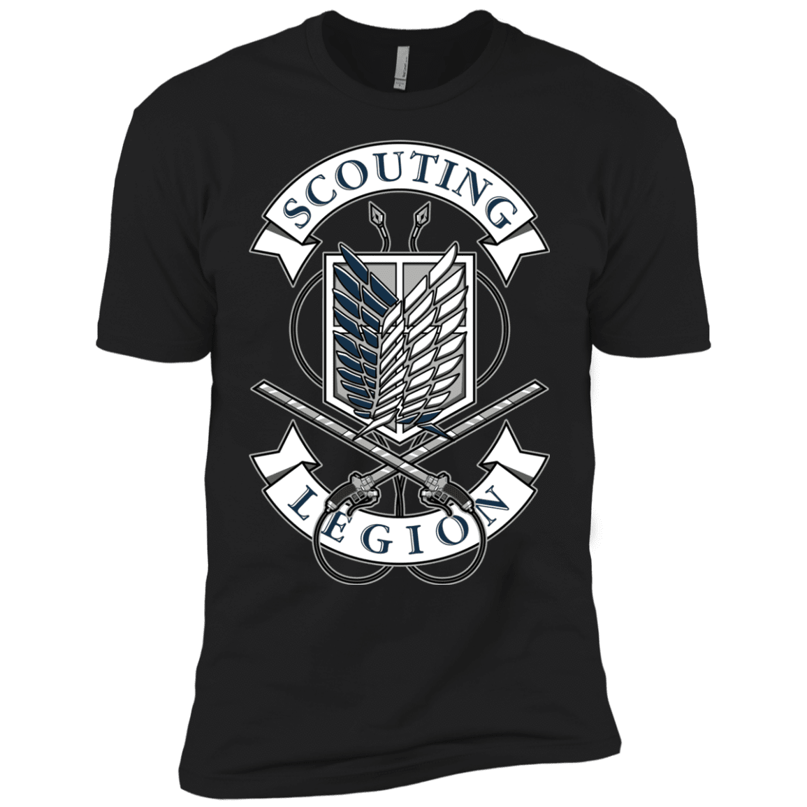 T-Shirts Black / YXS AoT Scouting Legion Boys Premium T-Shirt