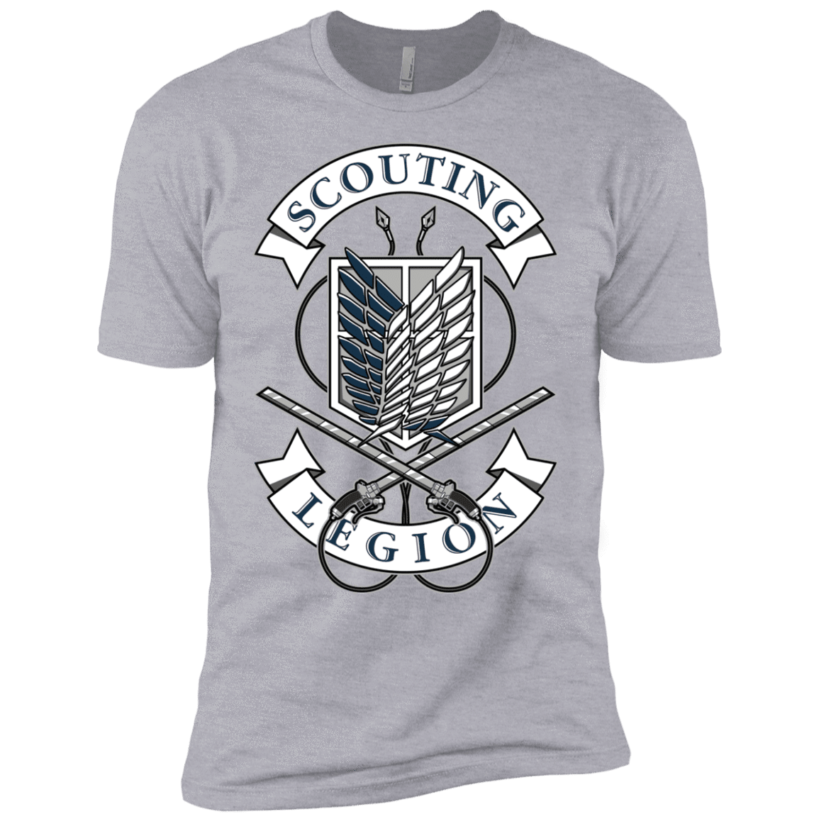 T-Shirts Heather Grey / YXS AoT Scouting Legion Boys Premium T-Shirt