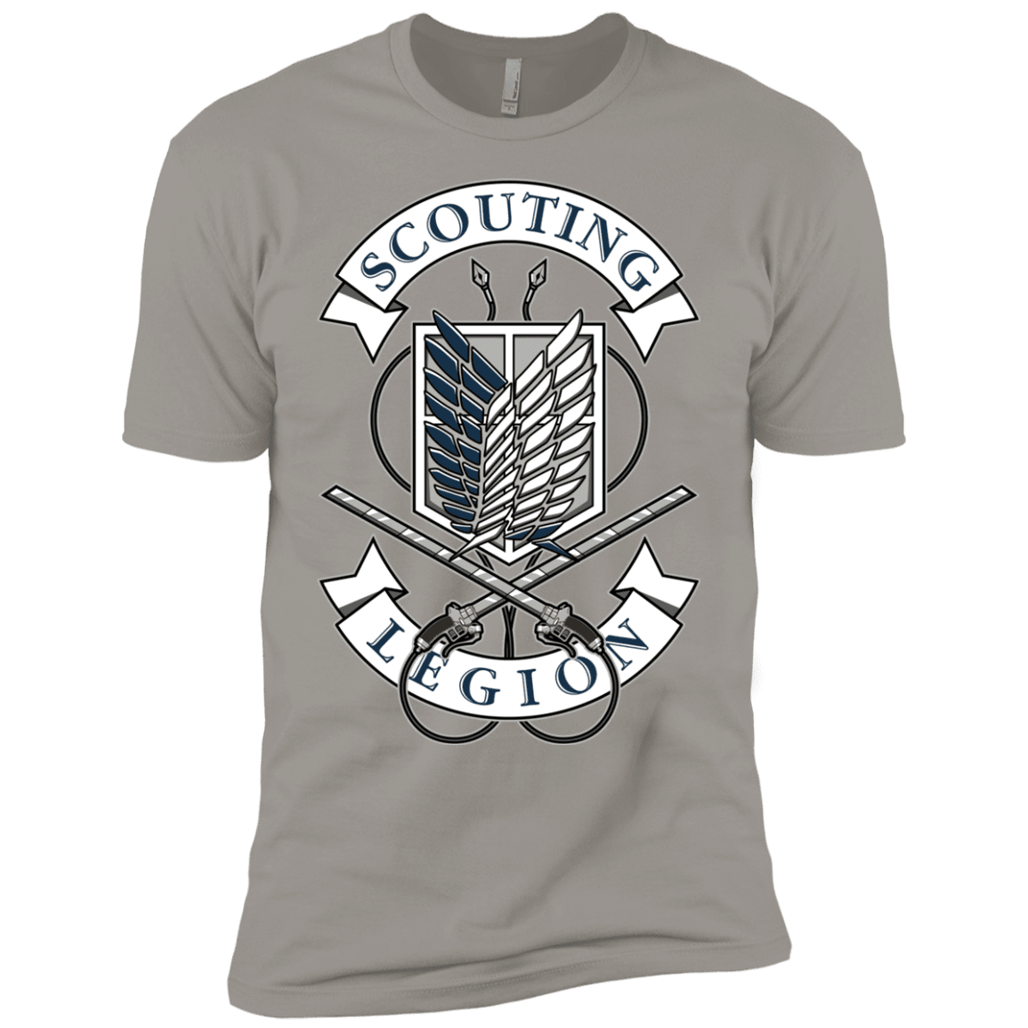 T-Shirts Light Grey / YXS AoT Scouting Legion Boys Premium T-Shirt