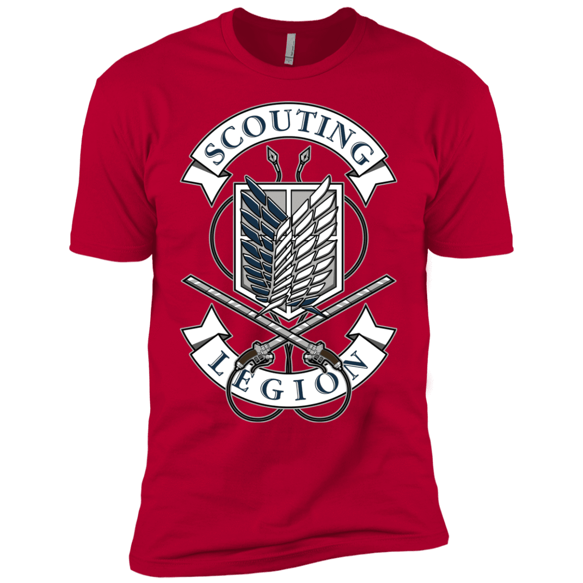T-Shirts Red / YXS AoT Scouting Legion Boys Premium T-Shirt