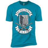 T-Shirts Turquoise / YXS AoT Scouting Legion Boys Premium T-Shirt