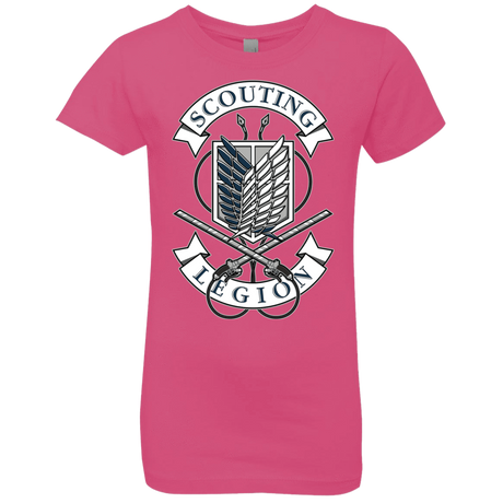 T-Shirts Hot Pink / YXS AoT Scouting Legion Girls Premium T-Shirt