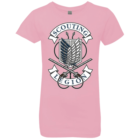 T-Shirts Light Pink / YXS AoT Scouting Legion Girls Premium T-Shirt