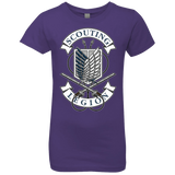 T-Shirts Purple Rush / YXS AoT Scouting Legion Girls Premium T-Shirt